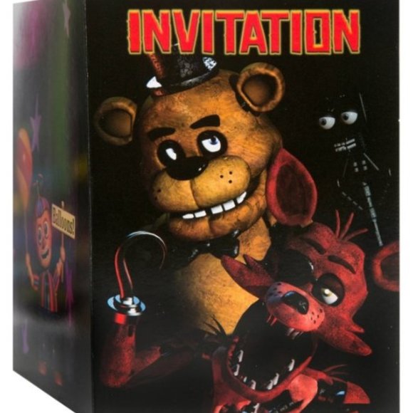 FNAF Invitations Bundle - Picture 4 of 5